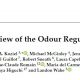 Summary and Overview of the Odour Regulations Worldwide