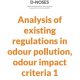 D2.2 Анализът на съществуващите разпоредби относно замърсяването с миризми и критериите за въздействие на миризми