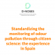 Standardizing the monitoring of odour pollution through citizen science: the experience in Spain